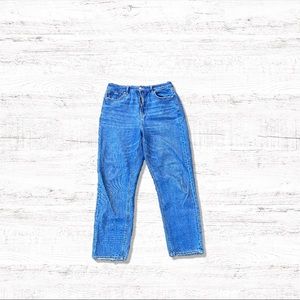 American Eagle mom jeans, high waisted size 10!